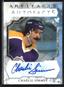 2024 2023-24 Upper Deck Artifacts Autofacts Charlie Simmer #AF-SI - Picture 1 of 2