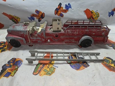 Camión de colección Hubley del Departamento de Bomberos Metal Lancaster PA #520 17" Foto 1 de 4