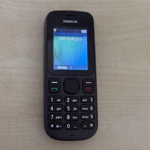 Nokia 100 (RH-130) Cellulare con Tasti Testato Garanzia, Perfettamente Funzionante Nero Accu Nuovo - Foto 1 di 2
