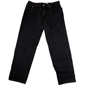 VTG Levis 550 Jeans Men 40x32 (Fits 38x32) Black Relaxed Fit Made In USA 90s Y2K - Picture 1 of 16
