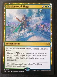 MTG Tarkir Dragonstorm - Glacierwood Siege - Rare - Picture 1 of 1