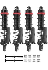 Set ammortizzatori REDSPIDER RC con parafango (4 pezzi) nero 110 mm *NUOVO* - Foto 1 di 3