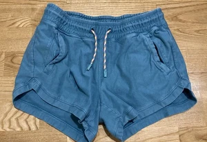 Pantalones cortos de punto verde azulado oscuro Athleta para niñas talla 14 usados en excelente estado - Imagen 1 de 3