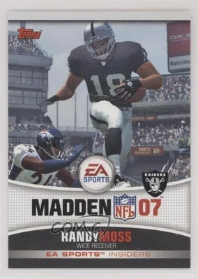 2006 Topps EA Sports Insiders Randy Moss #19 HOF - Image 1 of 2