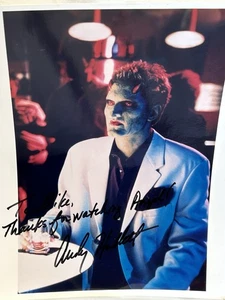 Angel TV-Show Andy Hallett signiertes Foto verstorben 2004 personalisiert an Mike  - Bild 1 von 4