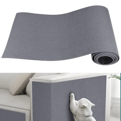 78.7"x15.8" Cat Scratching Mat For Furniture Self-adhesive Carpet Wall Protector - Image 1 of 4