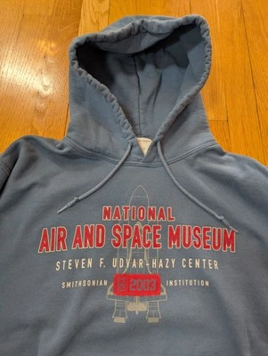 Museo Nacional del Espacio Aéreo Udvar-Hazy Smithsonian Hombre Pullover Sudadera con Capucha Pequeña Foto 1 de 4