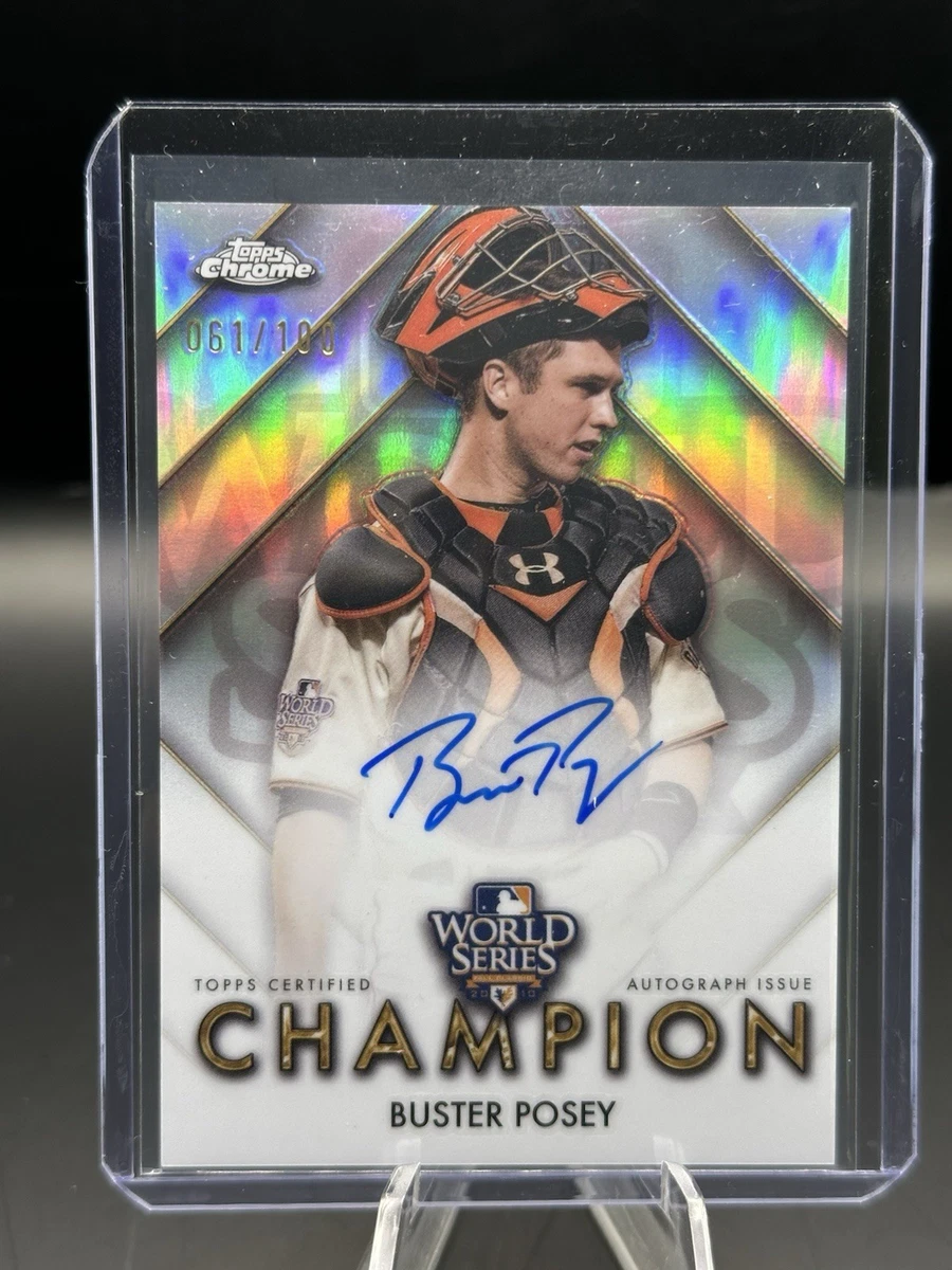 ゲームセンター・ゲームカード MLB  BUSTER POSEY ROOKIE AUTOGRAPH ゲームセンター・ゲームカード MLB BUSTER POSEY ROOKIE AUTOGRAPH