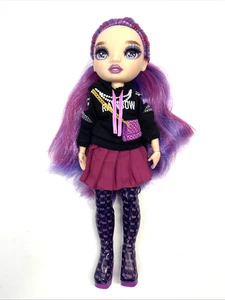 Rainbow High Emi Vanda Fashion Doll Orchid Purple Hair Dressed Outfit Boots - Picture 1 of 5