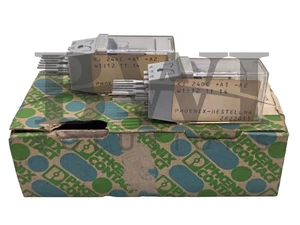 NEW Phoenix Contact ST-REL3-SG 24/21 Relay Connector 2822011 24VDC Box of 2 - Foto 1 di 6