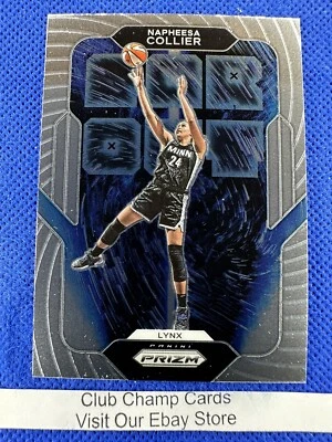 2022 #5 Napheesa Collier WNBA Panini Prizm Basketball Far Out Base Insert Lync - Image 1 of 2
