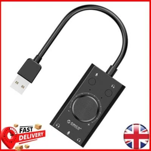 ORICO SC2 Carte Son USB Externe Micro Casque Audio Carte Adaptateur pour PC - Photo 1/12