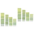  20 Pcs Mini-Pflanzen Kuchendekorationen Bambus-Modell Anlage
