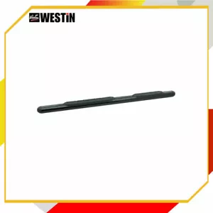 Westin 22-5055 Premier 4 Oval Steel 72 in. Nerf Step Bars Cab Length Black - Picture 1 of 4