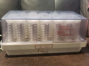 Vtg Clairol Kindness 3-Way Hairsetter Mist Hot Rollers K-420S Z No Clips - Works - Picture 1 of 2