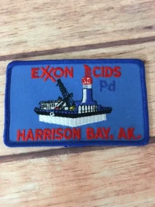 Vintage Exon Cids Harrison Bay, AK Patch NOS 4,25" per 2,5" - Foto 1 di 5