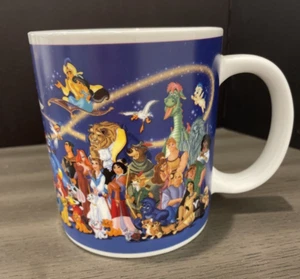VTG 1999 Art of Disney 100th Anniversary Character Coffee Mug Walt Mickey Disney - Picture 1 of 8