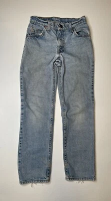 Levis 305 Made in USA Light Wash Blue Jeans 26 x 27 Regular Size 12 - Image 1 of 4