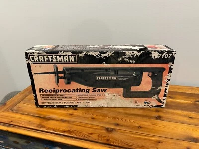 Craftsman Variable Speed  Reciprocating Saw #917107- Corded, 6 Amp NEW READ - Image 1 of 4