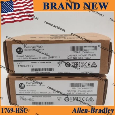New Factory Sealed AB 1769-HSC /B CompactLogix High-Speed Counter Module - Image 1 of 2