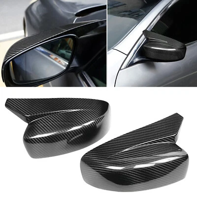 Cubierta de espejo retrovisor lateral de fibra de carbono para coche para Infiniti G37 G25 Q40 2008-2013 Foto 1 de 4
