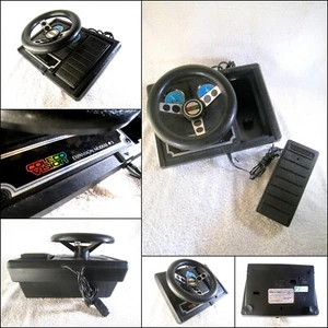 ColecoVision Expansion Module 2 Steering Wheel with Pedal Model 2413 - Picture 1 of 9