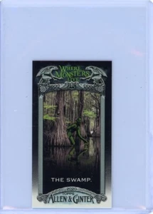 2020 Topps Allen & Ginter Where Moster's Live The Swamp Mini Card MWML-7 - Bild 1 von 2
