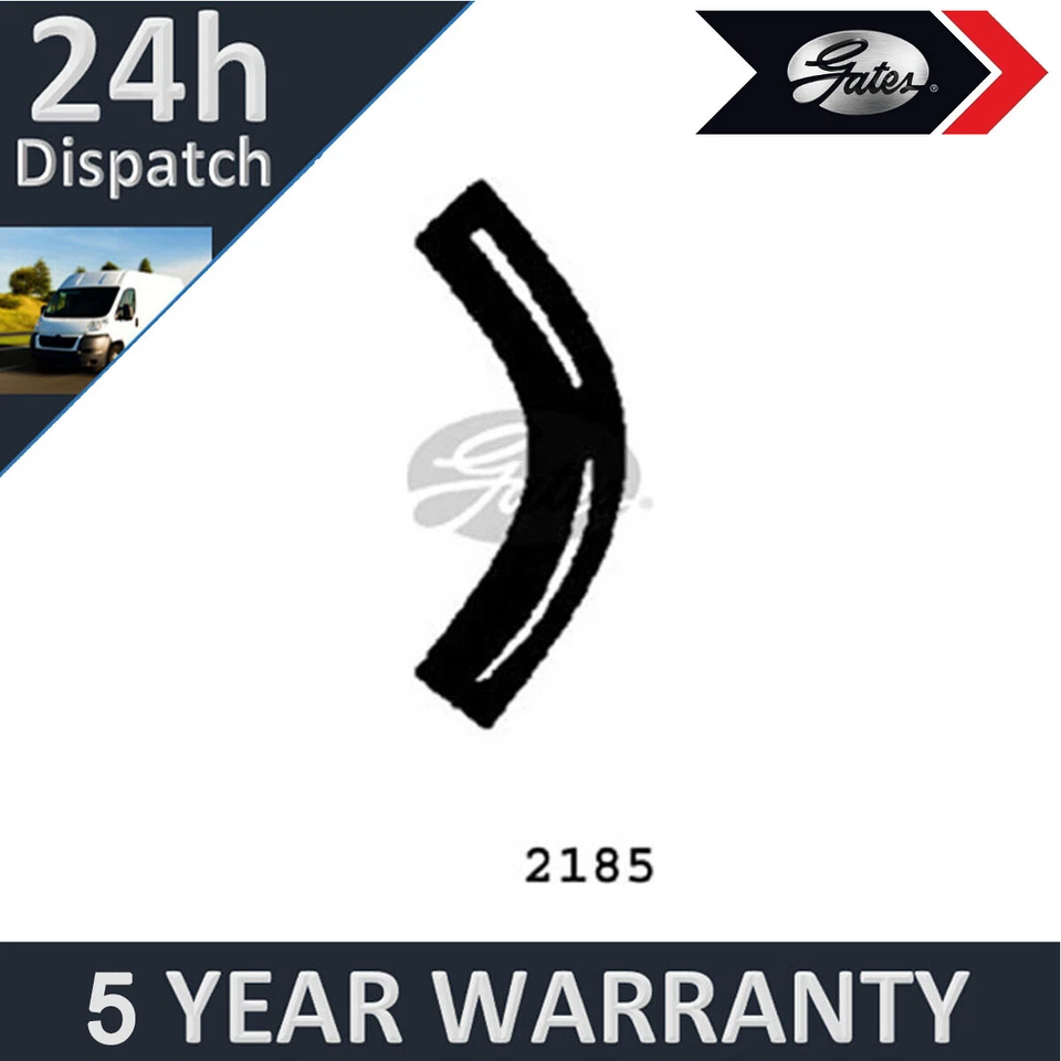 Gates Upper Hose (Radiator - Water Pipe) Fits Austin Mini 1959-1993 - Image 1 of 1