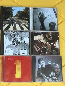 The Beatles Paul McCartney John Lennon CD 7 Lot - Picture 1 of 7