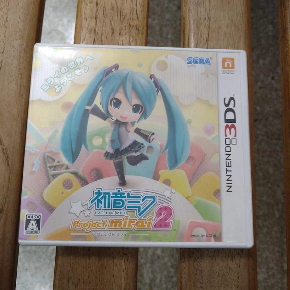 DS84 Nintendo 3DS Game Soft HATSUNE MIKU Project mirai 2 SEGA Japan Version - Image 1 of 1