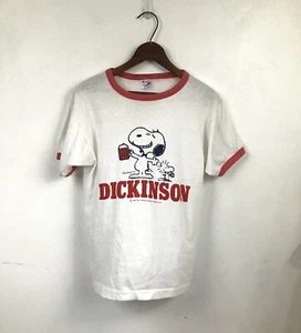 Vintage Champion 1970s Snoopy Dickinson Tshirt USA Medium - Picture 1 of 5