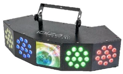 80W LED 4-in-1 Multi-FX Wash/Moon/Strobe Light - COMBI-FX4 - Image 1 of 4