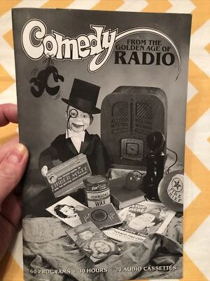 COMEDY FROM THE GOLDEN AGE OF RADIO Manual Booklet Only Guidebook - Image 1 of 4