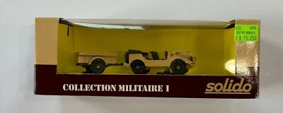 VINTAGE Solido Jeep Auto Union No 6037 Collection Militaire I - Image 1 of 4