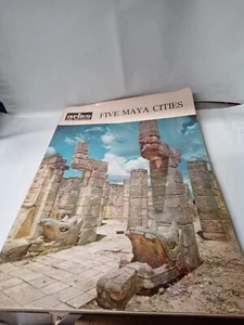 FIVE MAYA CITIES ARTES DE MEXICO 1963 JORGE OLVERA Paperback - Picture 1 of 19