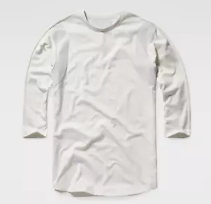 G-Star Marc Newson MN R T LP S 3/4 Light Chalk M - Picture 1 of 6