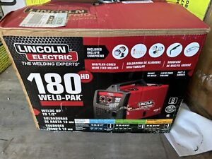 Lincoln Electric U2689-2 SP-180T MIG Welder Flux Core or Gas Welds has 230V Plug