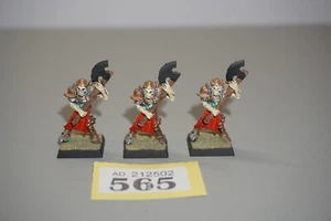 Warhammer Vampire Counts Untote gepanzerte Skelette Halberds x 3 - Metall - Bild 1 von 3
