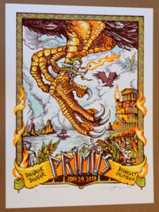 PRIMUS - 2018 - PRUEBA DE ARTISTA - TEATRO GRIEGO - BERKLEY - AJ MASTHAY - PÓSTER - Imagen 1 de 5