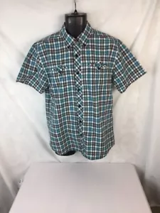 BKE Mens Plaid Athletic Fit Cowboy Shirt Size L large - Picture 1 of 5