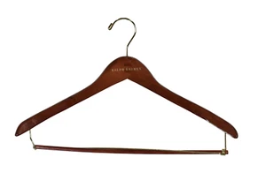 (10) Abrigo de Madera Ralph Lauren Purple Label 17"" x 1/2"" Chaqueta Traje Colgantes - Imagen 1 de 3