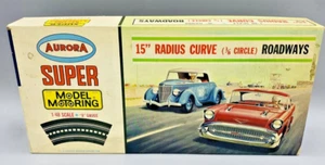 Vintage 1964 Aurora Super Model Motoring 15” Radius Curve #1830 - Picture 1 of 8