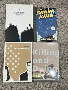 R. Kikuo Johnson: Night Fisher; Adrian Tomine: Shortcomings; Killing And Dying - Picture 1 of 6