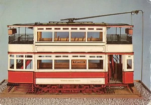 Modelo HuddersfieldTramcar.1914. Kirkle.Leis.Ser.Tolson Mus. Postal. Último en stock - Imagen 1 de 1