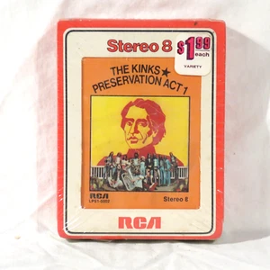 THE KINKS - Preservation Act 1 1973 1st US issue 8TR tape SEALED - Bild 1 von 3