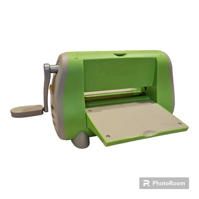 Cuttlebug Provo Craft Die Cutting Machine Only Crafting Green Cast Embossing - Image 1 of 4