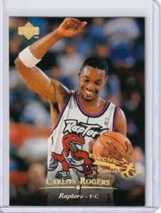 1995-96 Upper Deck Gold Electric Court Carlos Rogers #250 - Picture 1 of 2