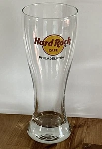 Vaso de cerveza Hard Rock Café Philadelphia PA 8" de alto 20 oz L78 - Imagen 1 de 5
