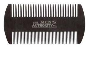 MAC®️ Premium Slim Hair Comb Beard Comb for Men Mustache Wallet Comb Stainless - Picture 1 of 7