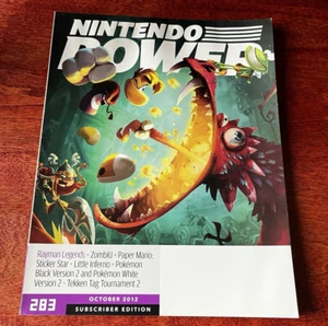 Nintendo Power Issue 283 Subscriber Edition October 2012 Includes Poster - Picture 1 of 4